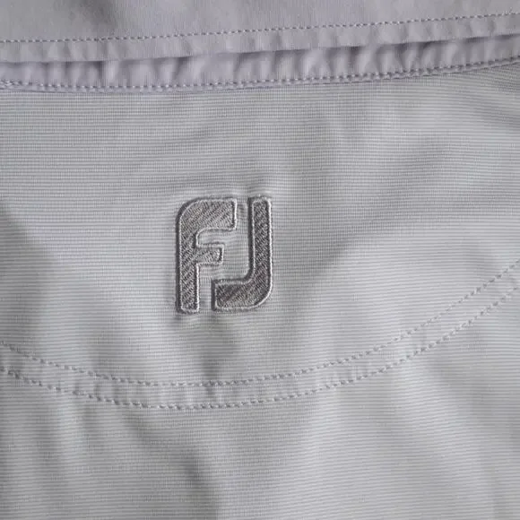 FootJoy Men's Polo Shirt - Light Purple - Picture 5 of 5